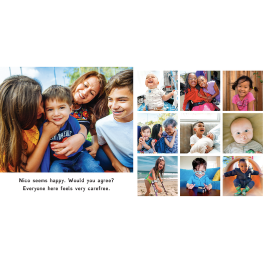 Little Faces Big Feelings - spread 1