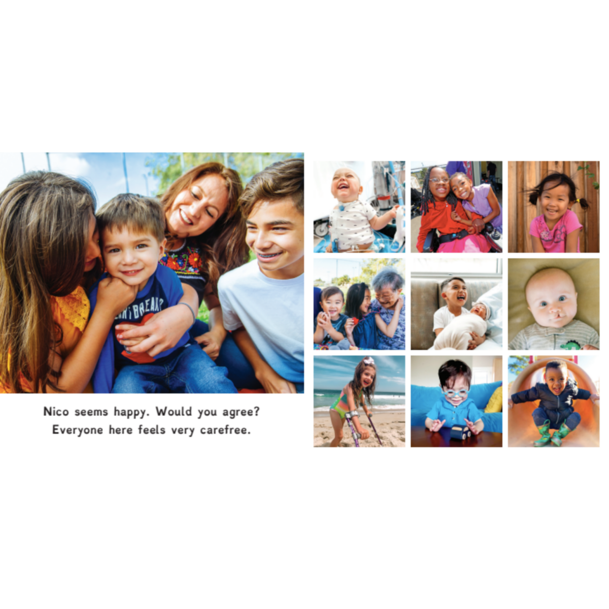 Little Faces Big Feelings - spread 1
