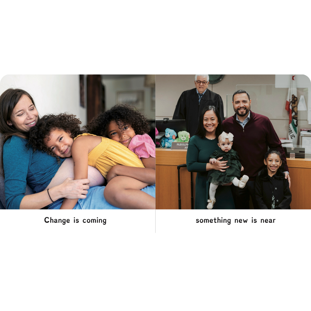 Becoming Siblings - spread 1
