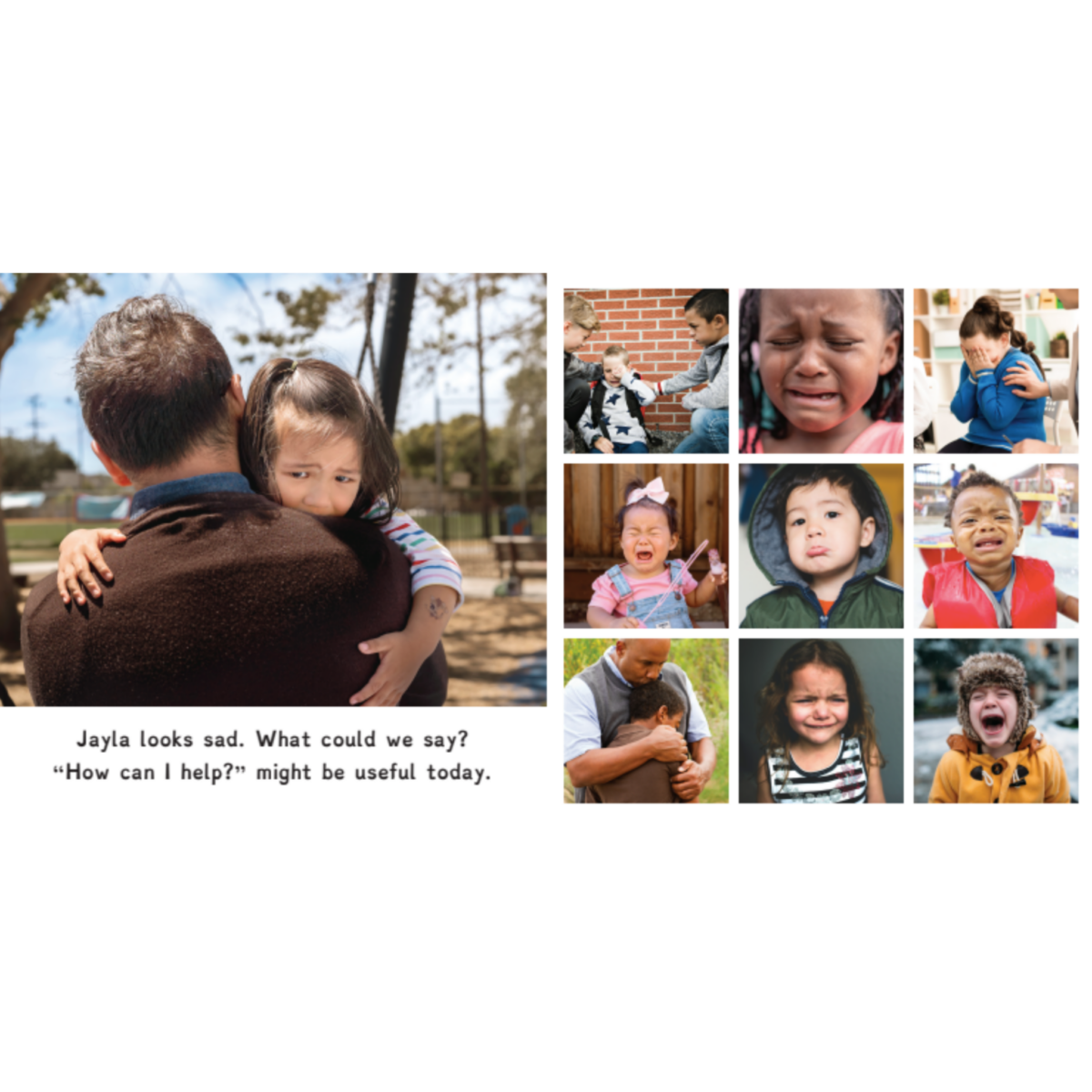Little Faces Big Feelings - spread 1