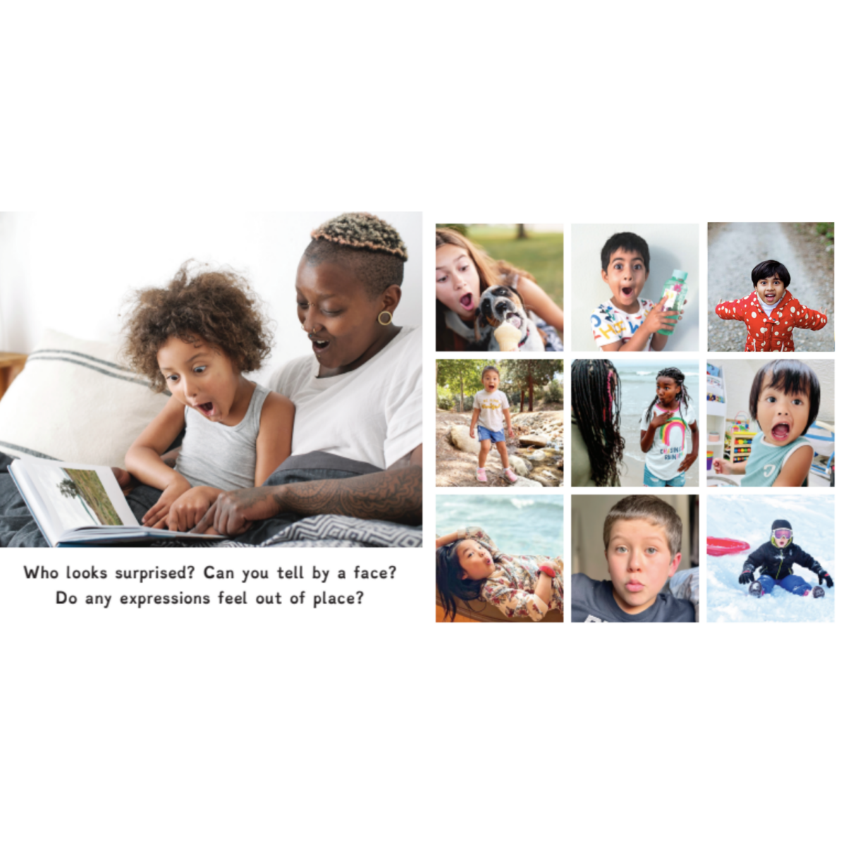 Little Faces Big Feelings - spread 4
