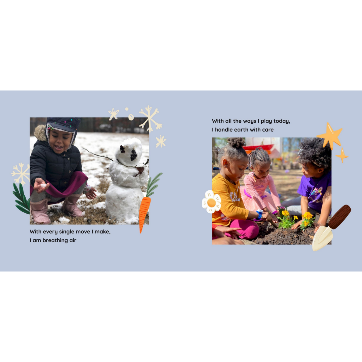 All of Me Is Nature: Exploring My Five Senses Outside