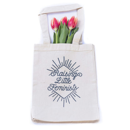 Raising Little Feminists book tote