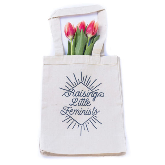 Raising Little Feminists book tote