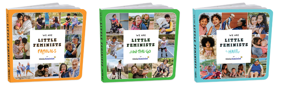 We Are Little Feminists board book covers
