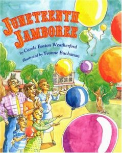 Juneteenth best book picks: juneteenth jamboree book cover