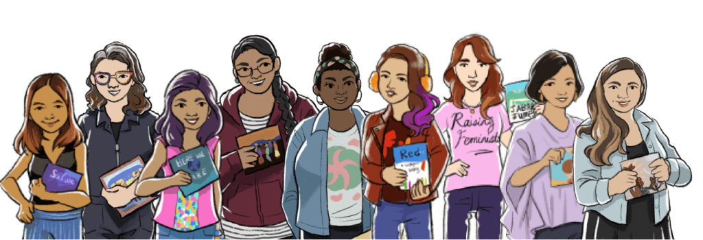 Little Feminist team illustration