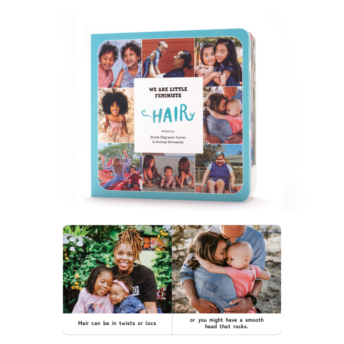 We Are Little Feminists Box Set Hair book
