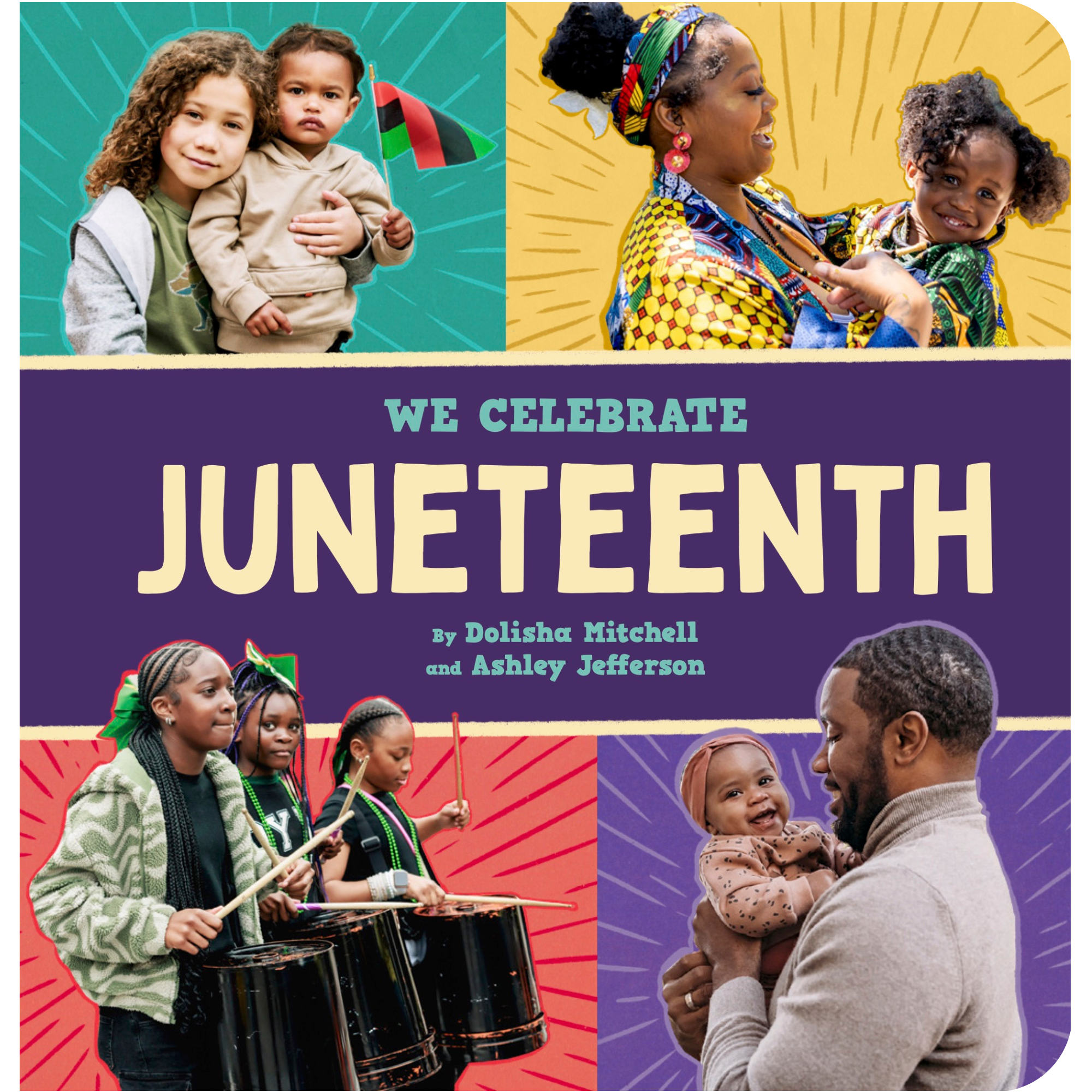 Juneteenth board book cover Juneteenth board book cover